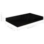 Estante flotante de pared 4 uds MDF negro brillo 40x23x3,8 cm de vidaXL, Estantes y estanterías - Ref: Foro24-323765, Precio:...