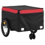 Remolque para bicicleta hierro negro y rojo 45 kg de , Remolques para bicicletas - Ref: Foro24-94104, Precio: 91,81 €, Descue...