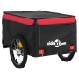 Remolque para bicicleta hierro negro y rojo 45 kg de , Remolques para bicicletas - Ref: Foro24-94104, Precio: 91,81 €, Descue...