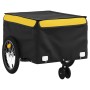 Remolque para bicicleta hierro negro y amarillo 45 kg de , Remolques para bicicletas - Ref: Foro24-94106, Precio: 95,84 €, De...