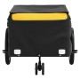 Remolque para bicicleta hierro negro y amarillo 45 kg de , Remolques para bicicletas - Ref: Foro24-94106, Precio: 95,84 €, De...