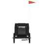 Remolque de bicicleta mascotas hierro tela Oxford negro de , Cochecitos para mascotas - Ref: Foro24-93968, Precio: 105,90 €, ...