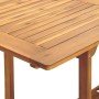 Set de comedor de jardín 7 pzas ratán PE madera maciza beige de , Conjuntos de jardín - Ref: Foro24-3281732, Precio: 834,13 €...