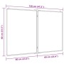 Pizarra magnética plegable aluminio 120x80x1,7 cm de , Paneles de exposición - Ref: Foro24-4005356, Precio: 56,40 €, Descuent...
