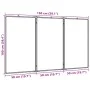 Pizarra magnética plegable aluminio 150x100x1,7 cm de , Paneles de exposición - Ref: Foro24-4005361, Precio: 93,57 €, Descuen...