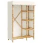 Armario de bambú 110x45x170 cm de , Armarios roperos - Ref: Foro24-368043, Precio: 213,70 €, Descuento: %