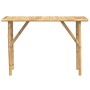 Mesa consola de bambú 115x39x75 cm de , Mesas consola - Ref: Foro24-368041, Precio: 77,83 €, Descuento: %