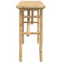 Mesa consola de bambú 115x39x75 cm de , Mesas consola - Ref: Foro24-368041, Precio: 77,83 €, Descuento: %
