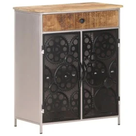 Sideboard aus rohem Mangoholz und Eisen 60x35x75 cm von vidaXL, Sideboards - Ref: Foro24-323736, Preis: 178,08 €, Rabatt: %