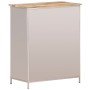 Aparador de madera de mango rugosa y hierro 60x35x75 cm de vidaXL, Aparadores - Ref: Foro24-323736, Precio: 180,13 €, Descuen...