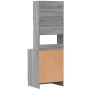 Mueble de cocina madera de ingeniería gris Sonoma 60x50x180 cm de , Armarios de cocina - Ref: Foro24-3276642, Precio: 183,34 ...
