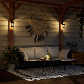 Faroles solares de pared de exterior luz blanca 2 uds de , Iluminación de exterior - Ref: Foro24-4008187, Precio: 31,02 €, De...