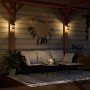 Faroles solares de pared de exterior luz blanca 2 uds de , Iluminación de exterior - Ref: Foro24-4008187, Precio: 31,02 €, De...