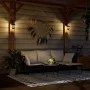 Faroles solares de pared de exterior luz blanca 2 uds de , Iluminación de exterior - Ref: Foro24-4008187, Precio: 30,53 €, De...