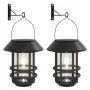 Faroles solares de pared de exterior luz blanca 2 uds de , Iluminación de exterior - Ref: Foro24-4008187, Precio: 30,53 €, De...