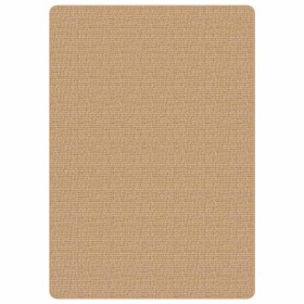 Alfombra de yute con reverso de latex color natural 140x200 cm en Alfombras | Comprar online en Foru.es