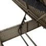 Tumbonas con cojines 2 unidades ratán sintético gris de , Tumbonas - Ref: Foro24-3261589, Precio: 282,17 €, Descuento: %