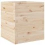 Jardinera de madera maciza de pino 40x40x46 cm de , Maceteros y jardineras - Ref: Foro24-3282399, Precio: 83,47 €, Descuento: %