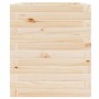 Jardinera de madera maciza de pino 40x40x46 cm de , Maceteros y jardineras - Ref: Foro24-3282399, Precio: 84,53 €, Descuento: %
