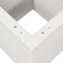 Jardinera de madera maciza de pino blanca 40x40x46 cm de , Maceteros y jardineras - Ref: Foro24-3282400, Precio: 100,73 €, De...