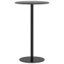 Mesa de jardín redonda acero negro Ø60x105 cm de , Mesas de jardín - Ref: Foro24-4009309, Precio: 128,10 €, Descuento: %
