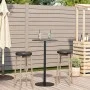 Mesa de jardín redonda acero negro Ø60x105 cm de , Mesas de jardín - Ref: Foro24-4009309, Precio: 128,10 €, Descuento: %