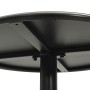 Mesa de jardín redonda acero negro Ø60x105 cm de , Mesas de jardín - Ref: Foro24-4009309, Precio: 130,11 €, Descuento: %