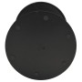 Mesa de jardín redonda acero negro Ø60x105 cm de , Mesas de jardín - Ref: Foro24-4009309, Precio: 130,11 €, Descuento: %