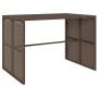 Set comedor de jardín 3 piezas y cojines ratán sintético marrón de , Conjuntos de jardín - Ref: Foro24-4003903, Precio: 246,0...