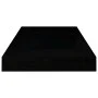 Estante flotante de pared 2 uds MDF negro brillo 50x23x3,8 cm de vidaXL, Estantes y estanterías - Ref: Foro24-323767, Precio:...
