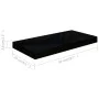 Estante flotante de pared 2 uds MDF negro brillo 50x23x3,8 cm de vidaXL, Estantes y estanterías - Ref: Foro24-323767, Precio:...