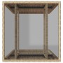 Sillas y mesita de jardín 3 piezas ratán sintético cojín beige de , Conjuntos de jardín - Ref: Foro24-4003873, Precio: 195,50...
