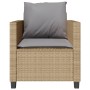 Sillas y mesita de jardín 3 piezas ratán sintético cojín beige de , Conjuntos de jardín - Ref: Foro24-4003899, Precio: 237,73...