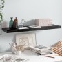 Estante flotante de pared MDF gris brillo 90x23,5x3,8 cm de vidaXL, Estantes y estanterías - Ref: Foro24-323775, Precio: 31,3...