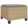 Sillas y mesita de jardín 3 piezas ratán sintético cojín beige de , Conjuntos de jardín - Ref: Foro24-4003899, Precio: 237,73...