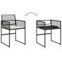Set comedor de jardín con cojines 15 pzas ratán sintético negro de , Conjuntos de jardín - Ref: Foro24-3295031, Precio: 894,2...