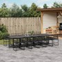 Set de comedor de jardín 13 pzas ratán sintético negro de , Conjuntos de jardín - Ref: Foro24-3295052, Precio: 908,98 €, Desc...