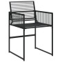 Set de comedor de jardín 13 pzas ratán sintético negro de , Conjuntos de jardín - Ref: Foro24-3295052, Precio: 908,98 €, Desc...