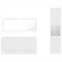 Juego de muebles de baño 3 pzas madera contrachapada blanco de , Muebles de baño - Ref: Foro24-3308526, Precio: 128,49 €, Des...