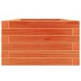 Jardinera de madera maciza de pino marrón cera 40x40x23 cm de , Maceteros y jardineras - Ref: Foro24-847180, Precio: 54,63 €,...