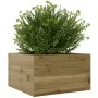 Jardinera de madera de pino impregnada 40x40x23 cm de , Maceteros y jardineras - Ref: Foro24-847182, Precio: 50,49 €, Descuen...