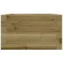 Jardinera de madera de pino impregnada 40x40x23 cm de , Maceteros y jardineras - Ref: Foro24-847182, Precio: 50,49 €, Descuen...