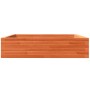 Jardinera de madera maciza de pino marrón cera 100x100x23 cm de , Maceteros y jardineras - Ref: Foro24-847210, Precio: 95,48 ...