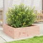 Jardinera madera maciza de abeto Douglas 70x70x23 cm de , Maceteros y jardineras - Ref: Foro24-847196, Precio: 61,15 €, Descu...