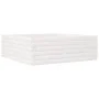Jardinera de madera maciza de pino blanca 70x70x23 cm de , Maceteros y jardineras - Ref: Foro24-847194, Precio: 68,82 €, Desc...