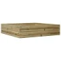 Jardinera madera de pino impregnada 100x100x23 cm de , Maceteros y jardineras - Ref: Foro24-847212, Precio: 104,10 €, Descuen...