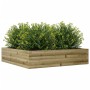 Jardinera madera de pino impregnada 100x100x23 cm de , Maceteros y jardineras - Ref: Foro24-847212, Precio: 105,45 €, Descuen...