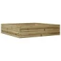 Jardinera madera de pino impregnada 100x100x23 cm de , Maceteros y jardineras - Ref: Foro24-847212, Precio: 104,10 €, Descuen...