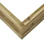 Jardinera madera de pino impregnada 100x100x23 cm de , Maceteros y jardineras - Ref: Foro24-847212, Precio: 104,10 €, Descuen...