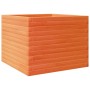 Jardinera de madera maciza de pino marrón cera 60x60x45,5 cm de , Maceteros y jardineras - Ref: Foro24-847250, Precio: 112,05...